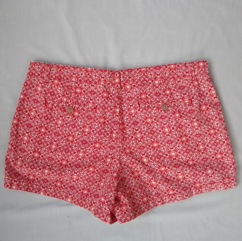 GAP▪️Patterned Red & White Shorts - Picture 4 of 5